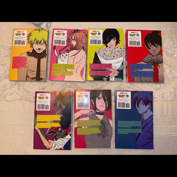 CHAINSAW MAN MANGA, Vol. 1-6 & 9 - Picture 2 of 2